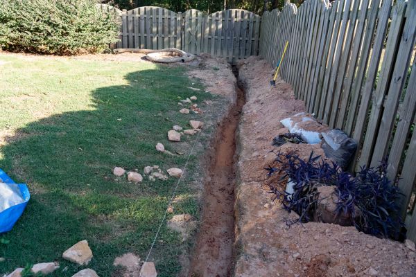 Trench Drain Installation in Lenexa