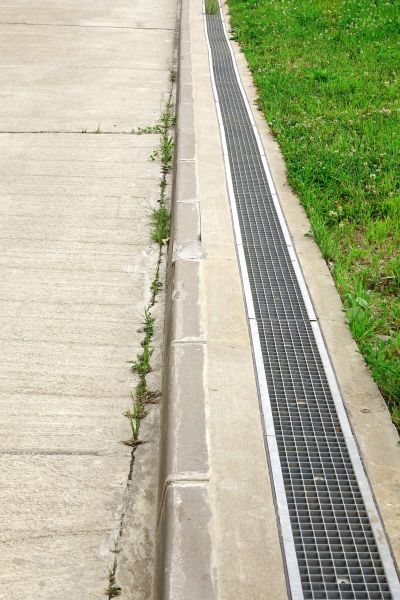 Concrete Drain Installation in Lenexa